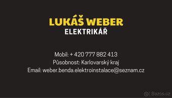 Elektroinstalace Weber & Benda - 3