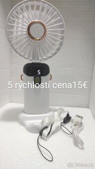 Detský ručný Mini ventilátor USB povodna cena 12,20 € - 3