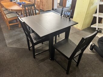 Jídelni set IKEA 4 židle + rozkl. Stůl - 3