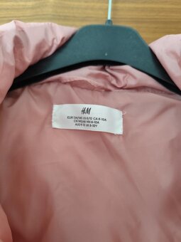 Lehká přechodová bunda H&M, vel 134 - 140 cm - 3