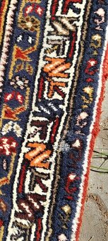 Starý vlněný koberec 190 cm x 130 cm - 3