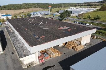 Příbram, pronájem skladové haly 2.462 m2 - 3