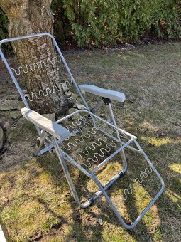 Kovové zahradní křeslo - 3