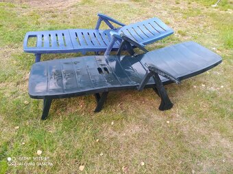 ZAHRADNÍ LEHÁTKA  - 2ks - 3