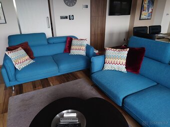 Prodám luxusní sedačku 3+2 - velmi pěkná (Francie) - 3