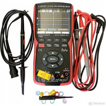 Osciloskop/multimetr/generátor ZOYI ZT-703S 50MHz 3v1 NOVÝ⭐ - 3