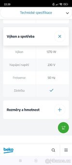 Mikrovlnná trouba Beko - 3