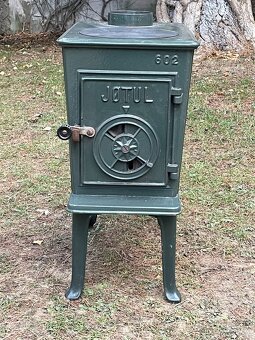 Kamna Jotul 602 - Zelený smalt - 3