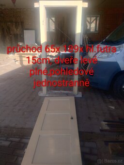 Dveře,okno,vana,umyvadlo,záchod - 3