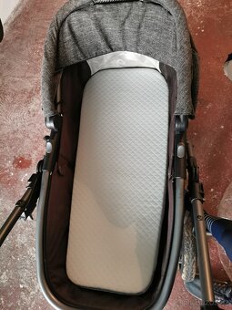 Kočárek tfk mono combi, šedá UV - 3