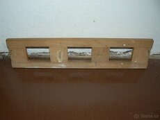 Retro dřevěný věšák - SLEVA - 3