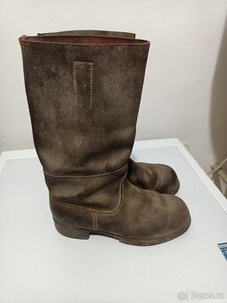 Staré Vojenské Boty Půllitry - 3