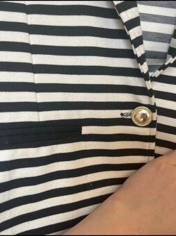 Dětské pruhované sako 10/11 let - 3