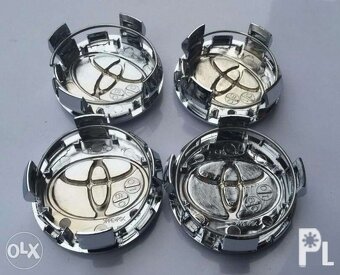 Krytky Toyota 62mm pokličky - sada - 3