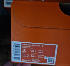 Kopačky Nike Phantom GX PRO černé UK44 - 3