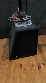 Prodám subwoofer + zesilovač 400W - 3