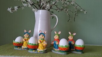 Stojánky na vajíčka, velikonoční dekorace - 3