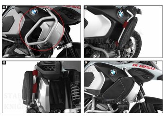 Tašky (Crash tašky) na padáky BMW R1250GS Advent - 3