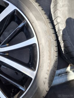 Orig.VW disky 17" Borbet s pneu Pirelli 225/45/17 DOT 1223 - 3