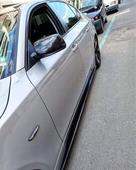 Podprahove lišty pro BMW Е60 Е61 - Černý Lesk - 3