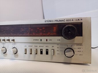 TESLA 820A zesilovač s rádiem HiFi - 3