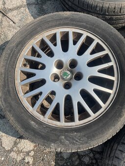 Alu kola R16 na Škoda Octavia 1 i s pneu 205/55 R16 - 3
