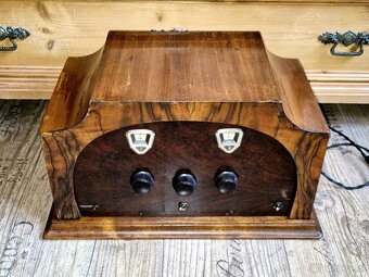 Starožitné rádio Stygor, Incomparable, Francie, 1931 - 3