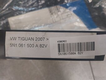 Gumové koberce Volkswagen Tiguan - 5N1061500A 82V - 3