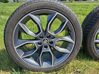 Originál ALU kola Škoda Scala Kamiq R18 + zimní pneu - 3