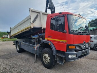 MERCEDES Atego 1323 4x4 sklápač + HR - 3