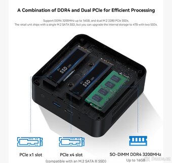 TRIGKEY Mini PC, Intel Alder Lake N100 - 3