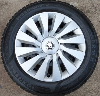 Originál sada plechových disků Škoda Kamiq, Scala 5x100 R16 - 3