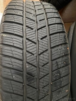 Plechové disky 15” 5x100 a zimní pneu 185/55/R15 - 3