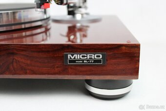 Gramofón Micro Seiki BL-77 + AUDIOCRAFT AC-300MKII - 3