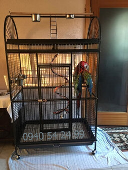 Klec pro papoušky - XXL voliéra - 3