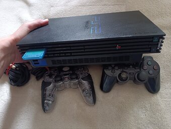 PS2 PlayStation 2 FAT + Hry - 3