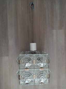 Lustr skleněný - retro - 3