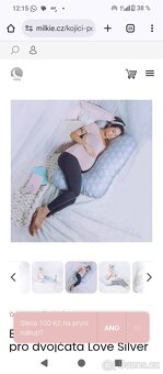 polštář na kojení pro dvojčátka - 3