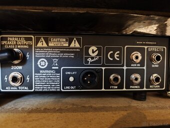 Prodám basové kombo FENDER RUMBLE 200W - 3