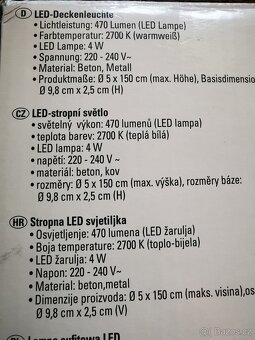 Led stropní světlo - 3