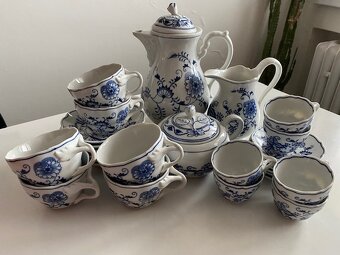 porcelánová sada s cibulovým vzorem - 3