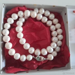Perlový náhrdelník a náramek ze sladkovodních perel - 3