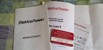 Elektrotříkolka de Luxe 5 červená - 3