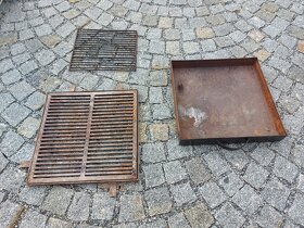 Krb, komínová stříška, rošt, gril, popelník - 3