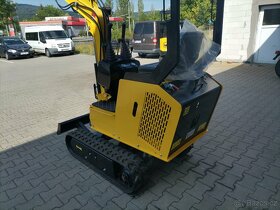 Minibagr M10, diesel, nový stroj - 3
