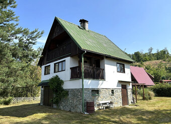 Zděná chata Stebno u Petrohradu, pozemek 835 m2, rybník - 3