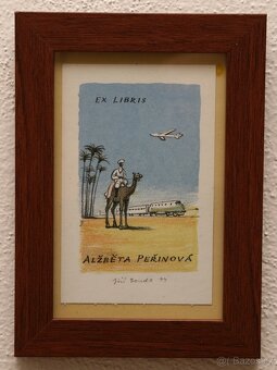Jiří Bouda - Ex libris železnice - 3