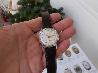 luxusni funkcni jak nove hodinky prim pavouk ciselnik 1960 - 3