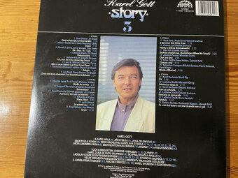Deska LP Karel Gott: Story 3 verze na vinylu 2LP s Plakátem - 3