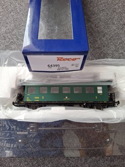 Osobní vůz ČSD 3.třídy řada N-28 HO Roco 64395 - 3